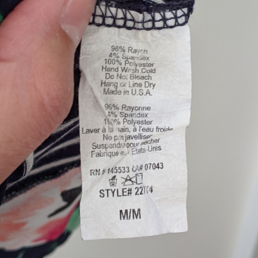 W5 Mixed Pattern Tee - Picture 4 of 5
